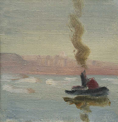 Гринберг Владимир Ариевич. Вид из окна мастерской художника